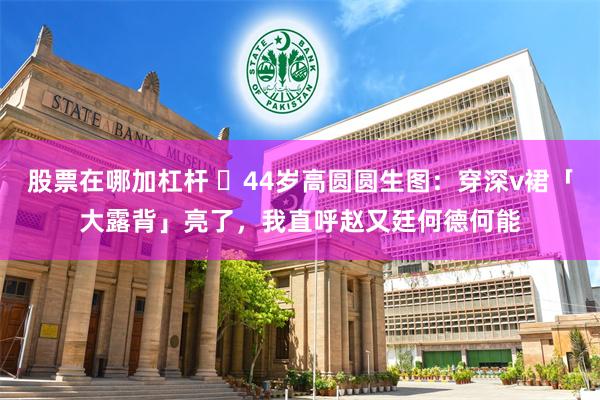 股票在哪加杠杆 ​44岁高圆圆生图：穿深v裙「大露背」亮了，我直呼赵又廷何德何能