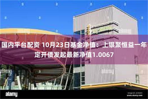 国内平台配资 10月23日基金净值：上银聚恒益一年定开债发起最新净值1.0067