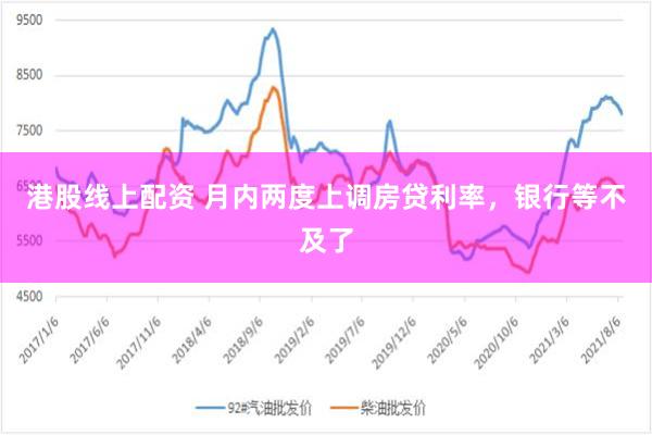 港股线上配资 月内两度上调房贷利率，银行等不及了